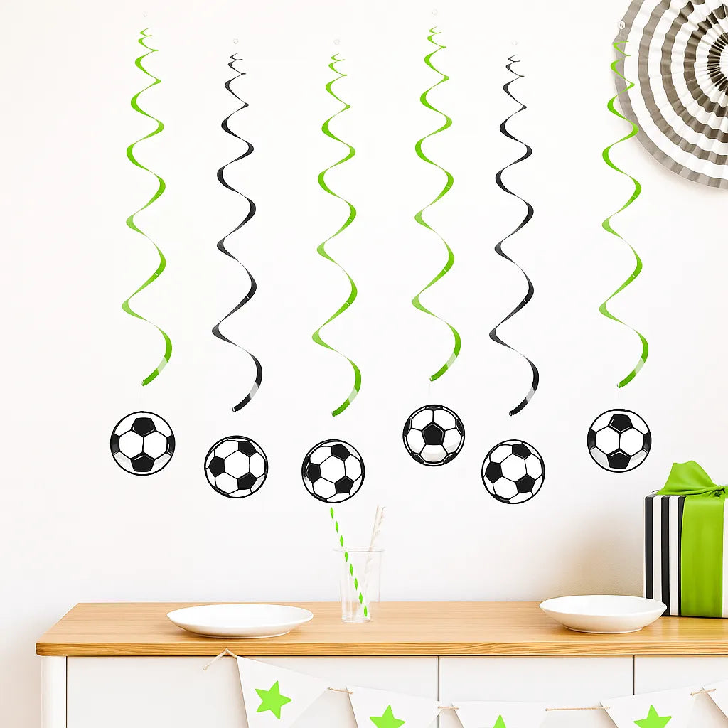 Guirlandes Anniversaire Football Garçon