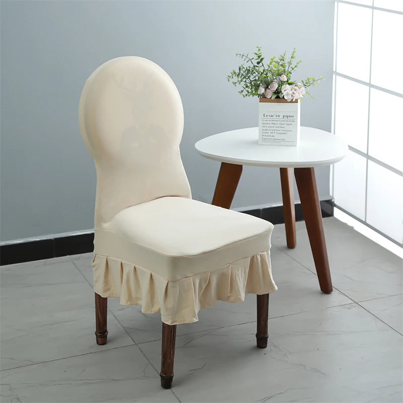 Housse Ivoire pour Chaise de Mariage Vintage