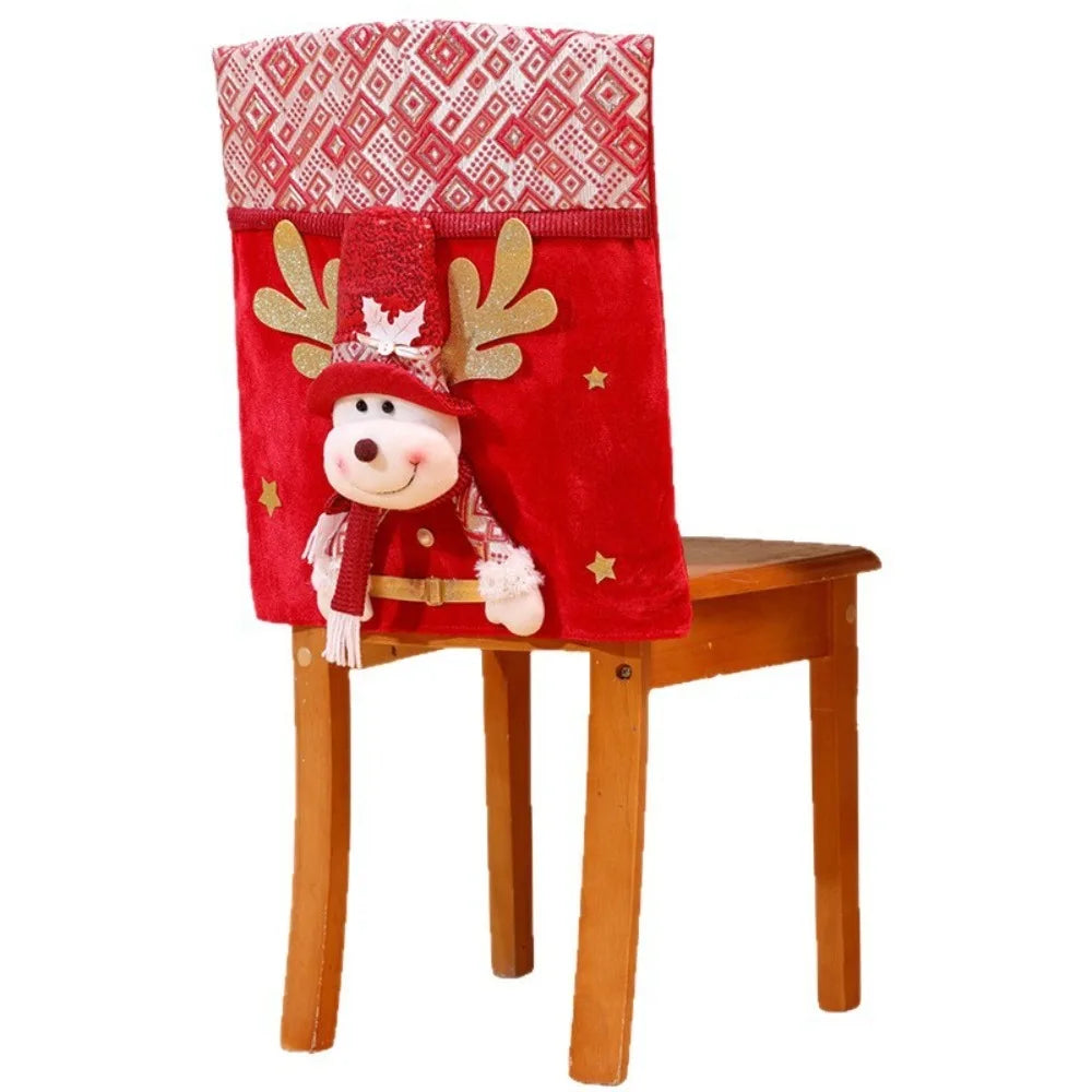 Housse de Chaise 3D Cerf Chic