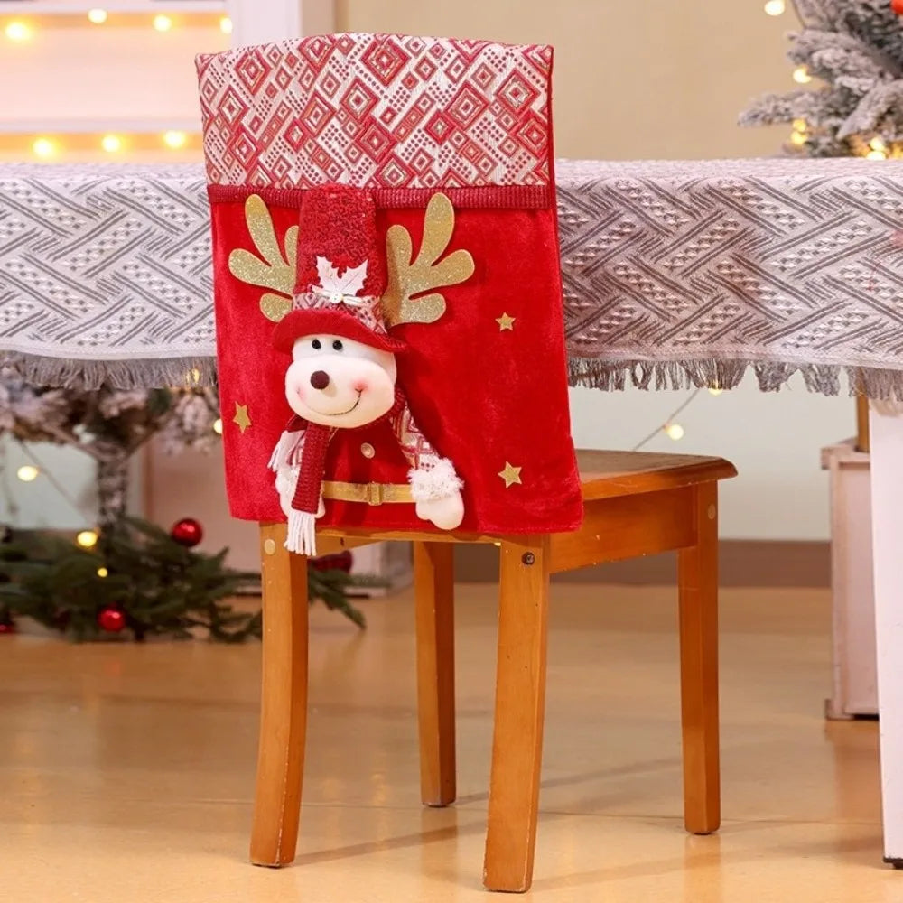Housse de Chaise 3D Cerf Mignon