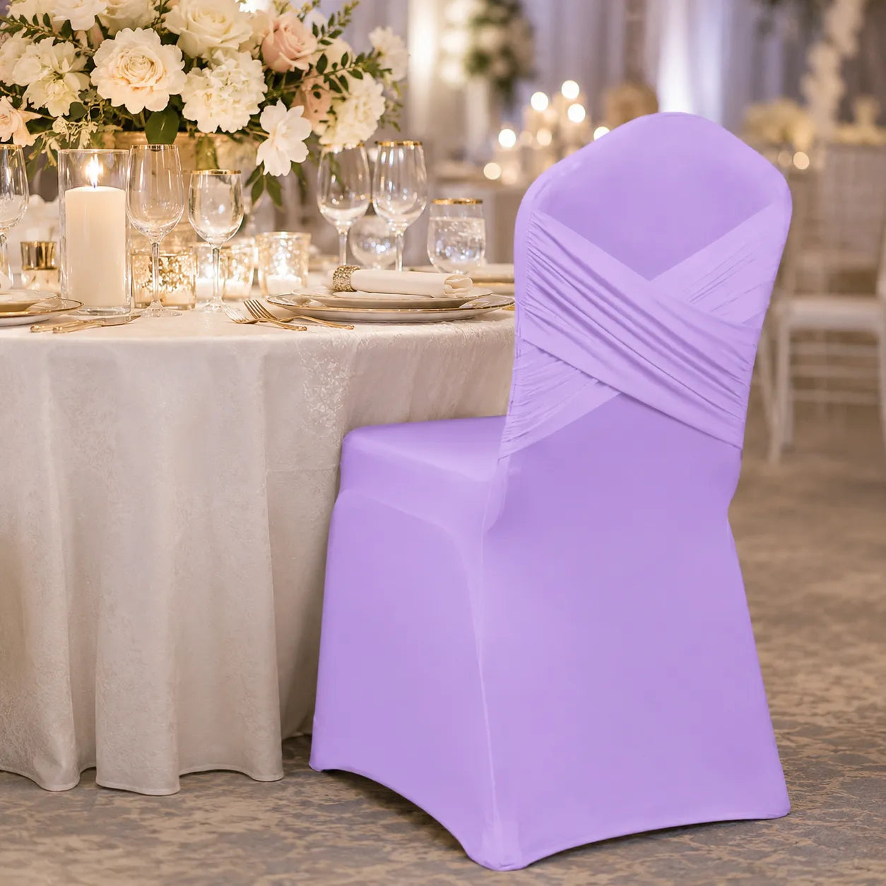 Housse de Chaise Mariage Design chic