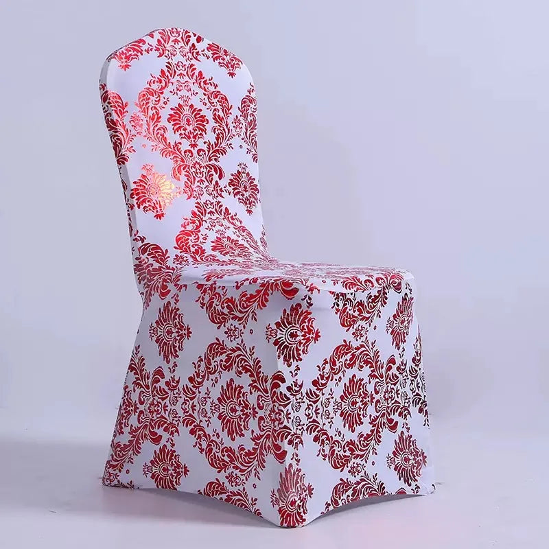 Housse de Chaise Mariage Extensible Fleurie Chic