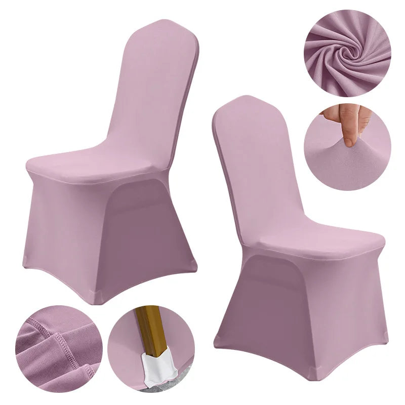 Housse de Chaise Mariage Romantique Unique