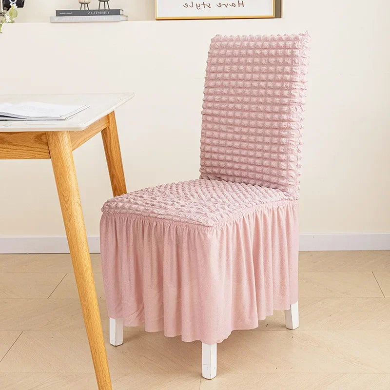 Housse de chaise Mariage Rose glamour