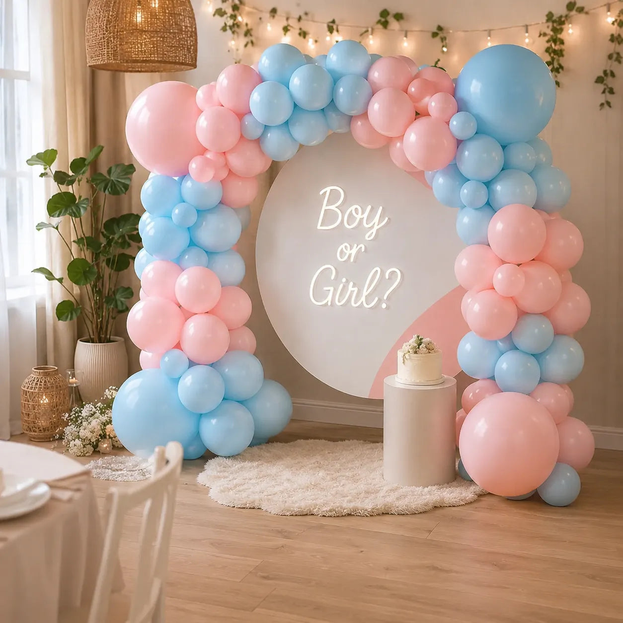 Kit Ballons Arc Baby Shower Pratique
