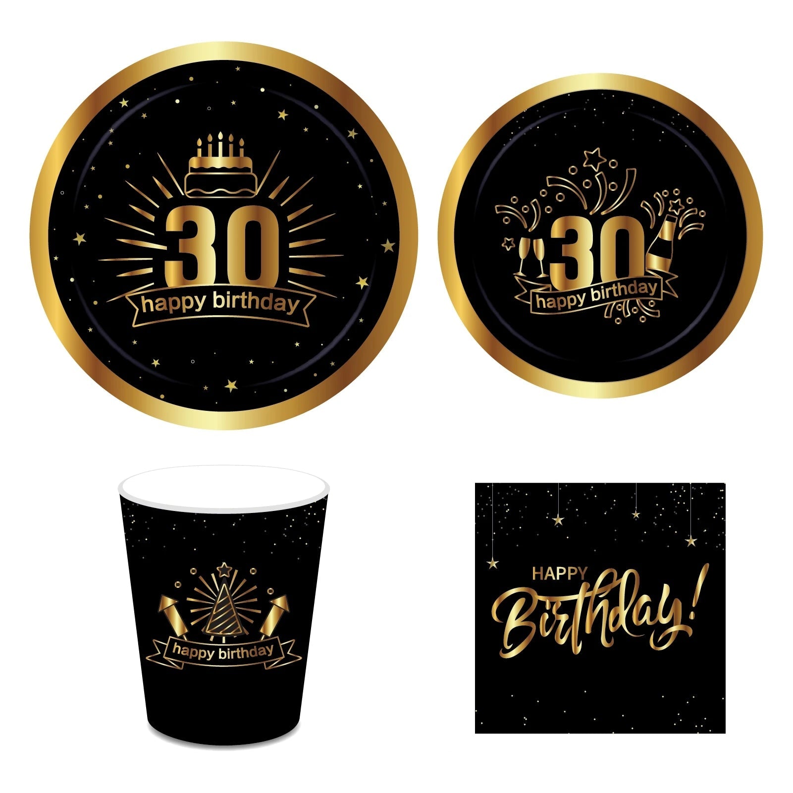 Kit Vaisselle 30 Birthday