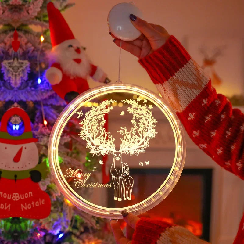 Lampe LED Suspendue Motif Cerf