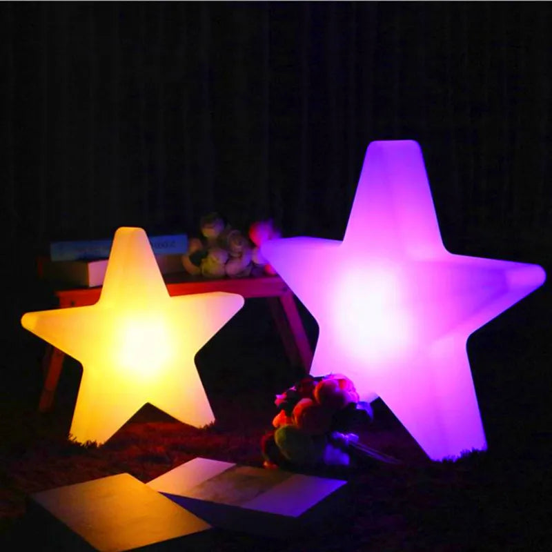 Lampe Noël Etoile LED Multicolore
