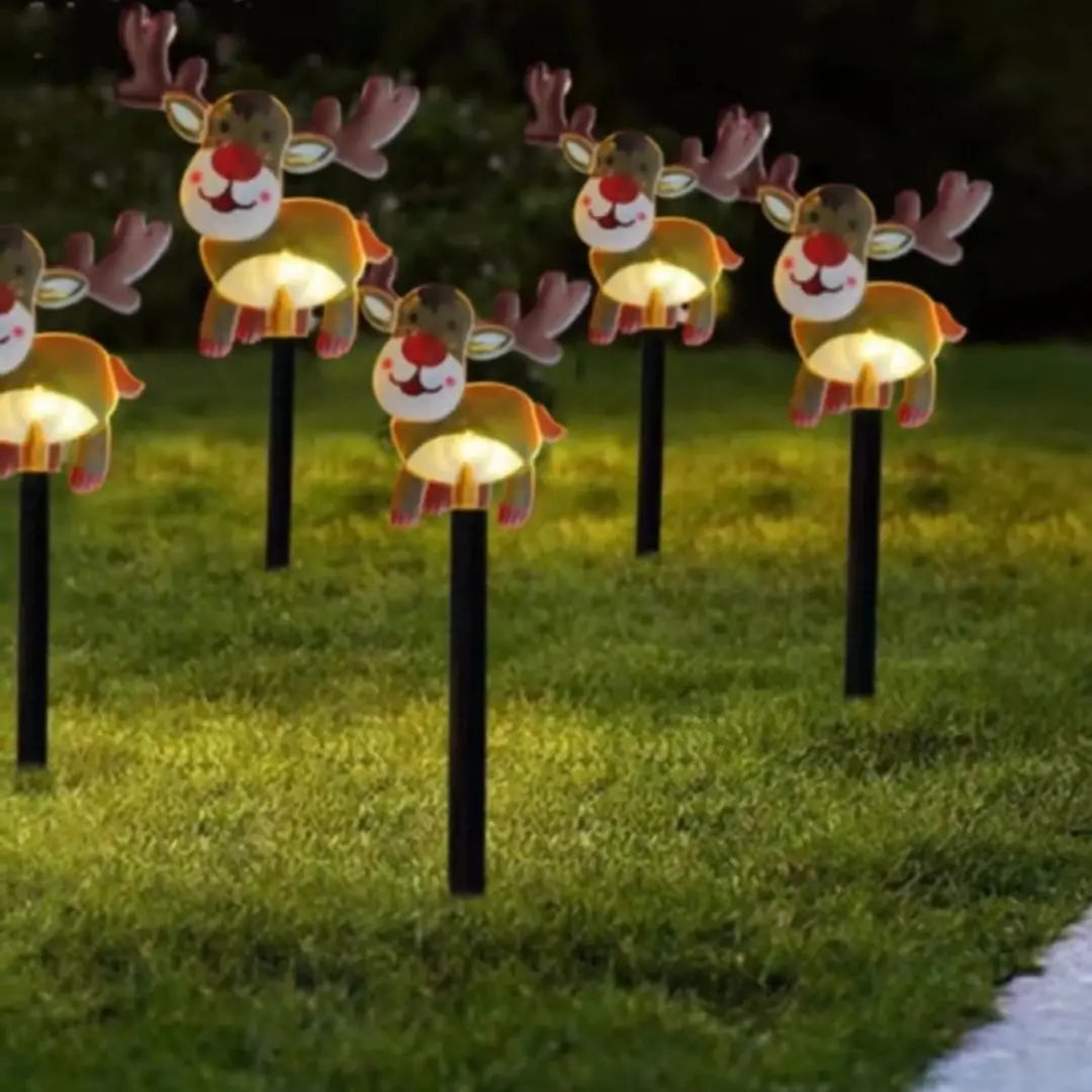 Lampe Solaire Elan Noël Mignon