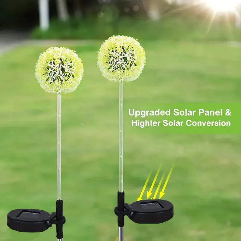 Lampe Solaire Pissenlit design