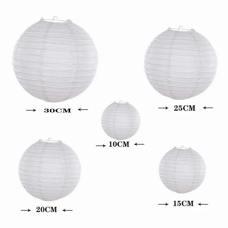 Lampion Blanc Mariage Différent