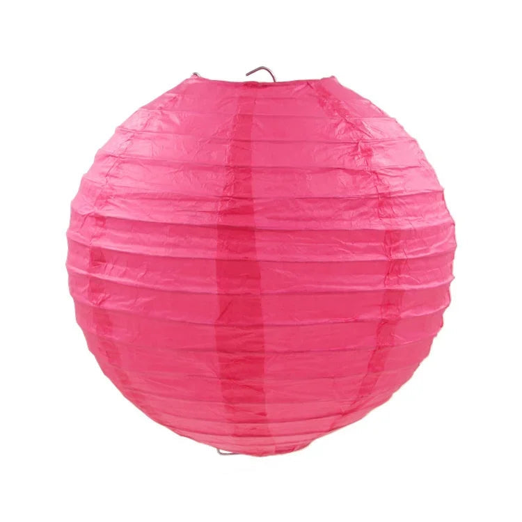Lampion Mariage Fuchsia Unique