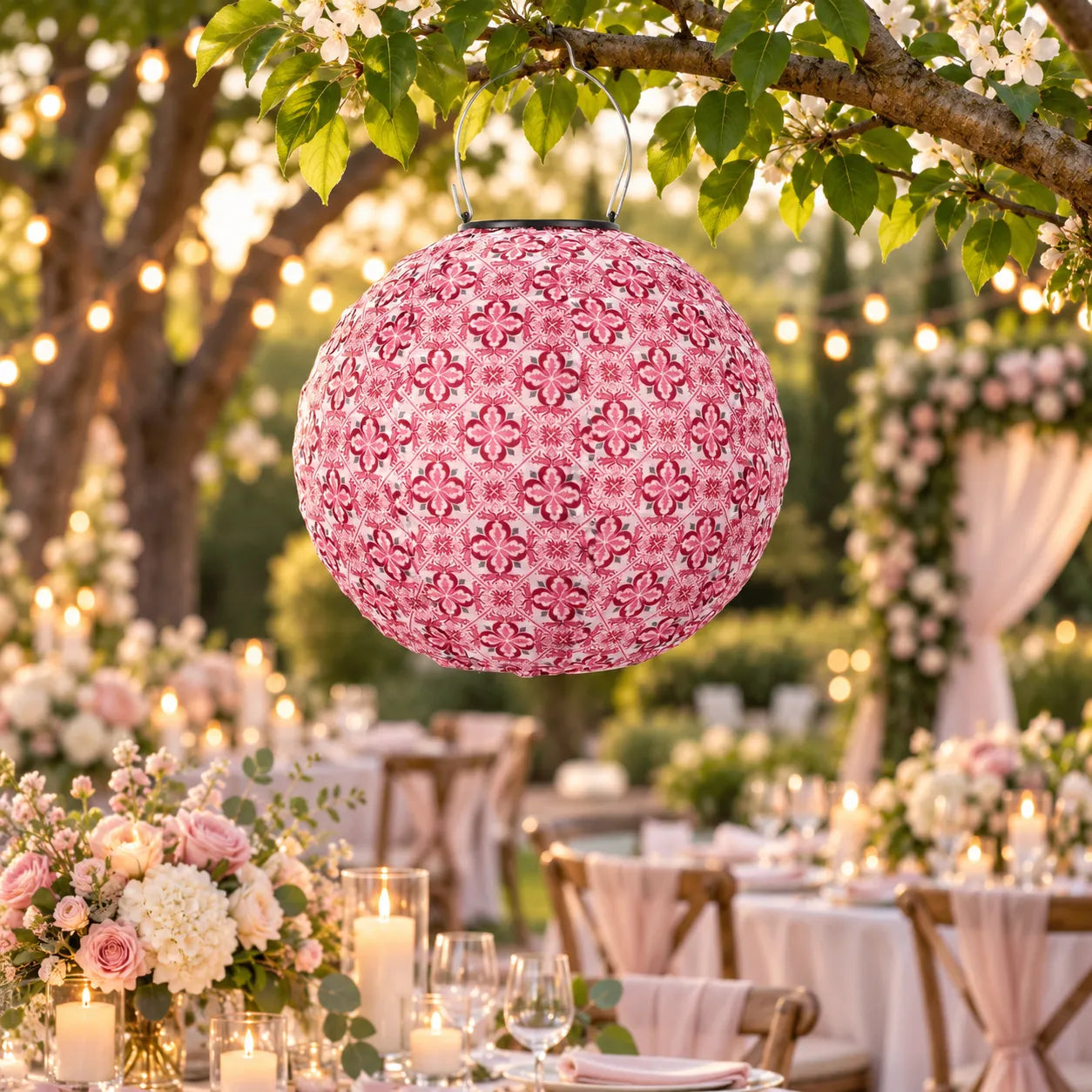 Lampion Mariage LED Solaire original