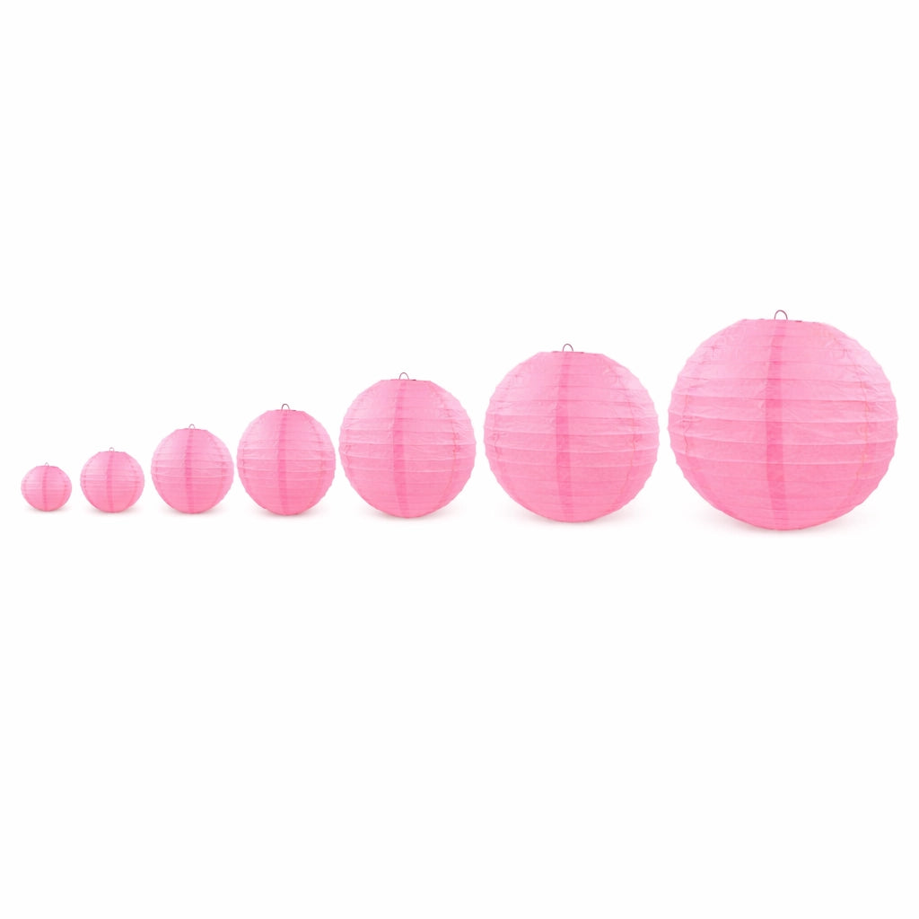 Lampion Rose Mariage