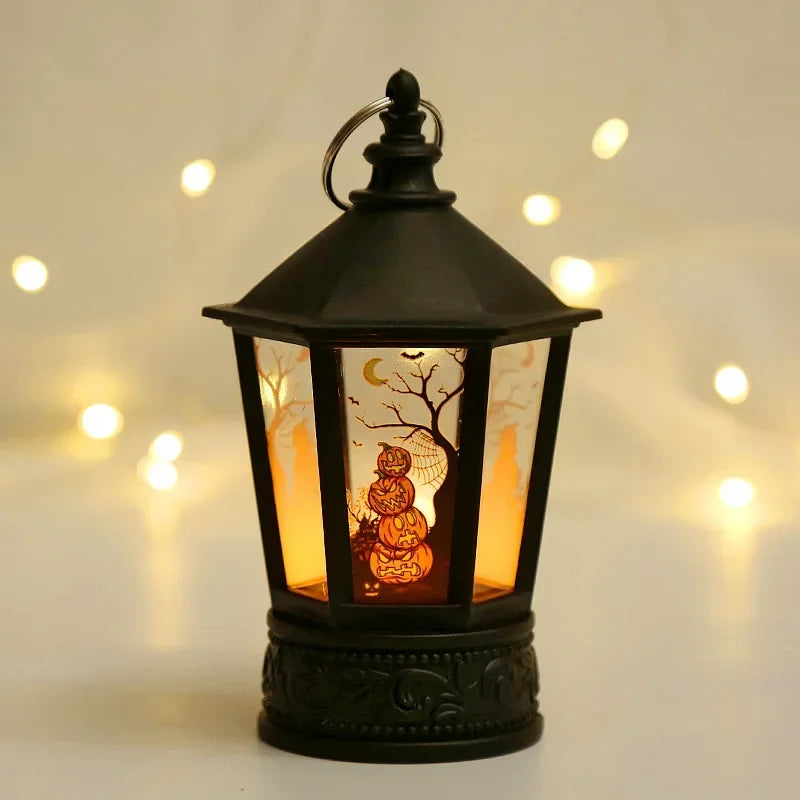 Lanterne LED Citrouille pour Halloween