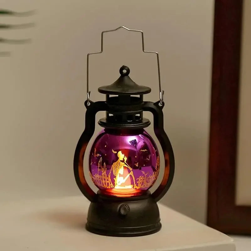 Lanterne LED Vintage Squelette