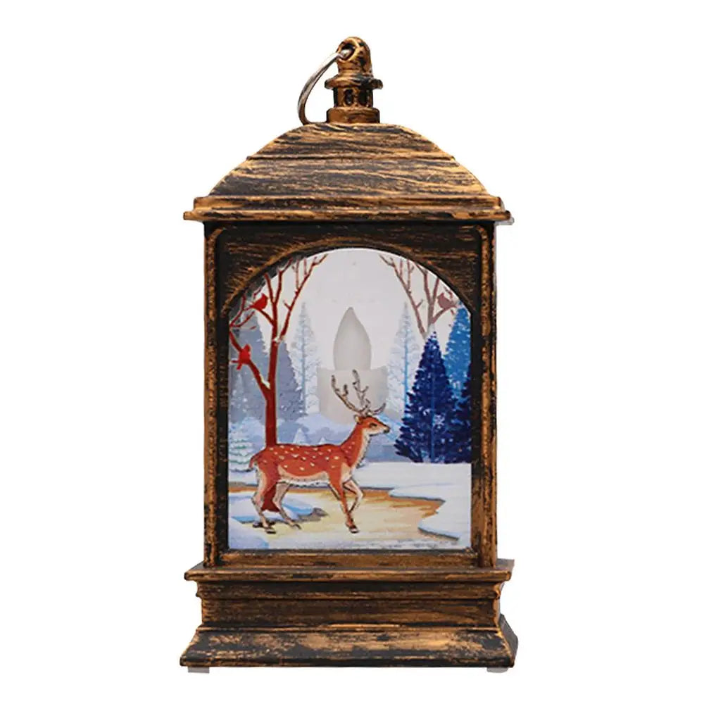 Lanterne Noël Hiver Design