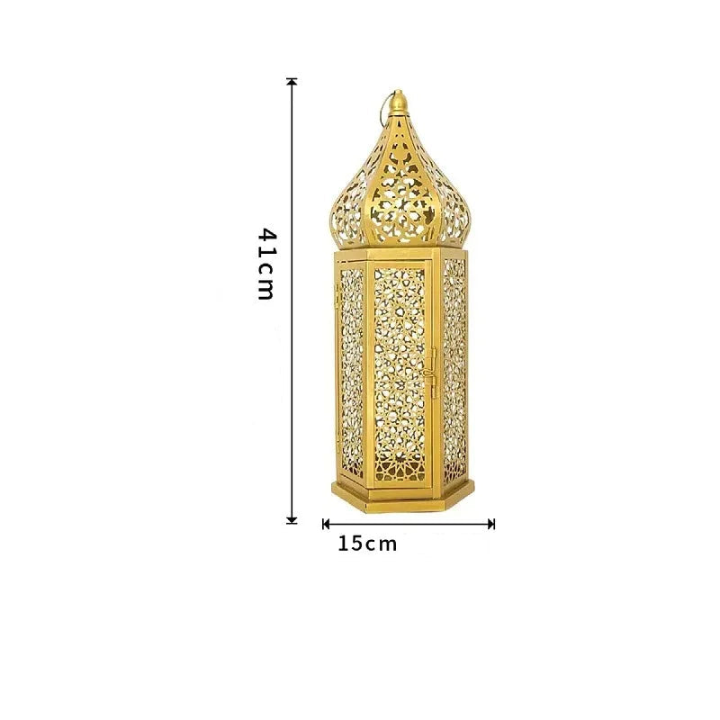 Lanterne Orientale Dorée Chic