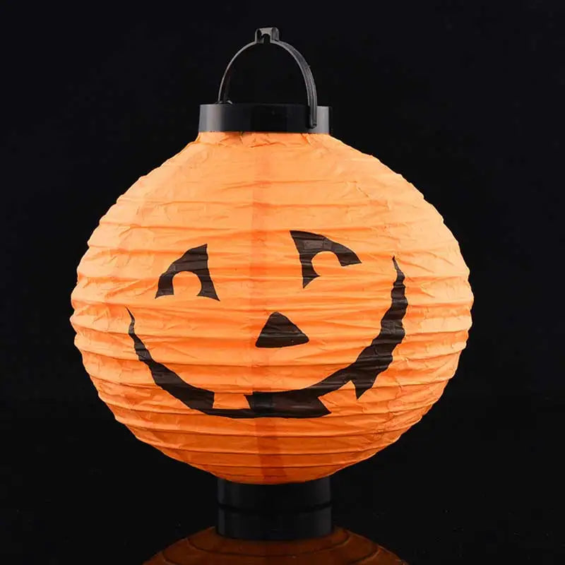 Lanterne en Papier Citrouille Design