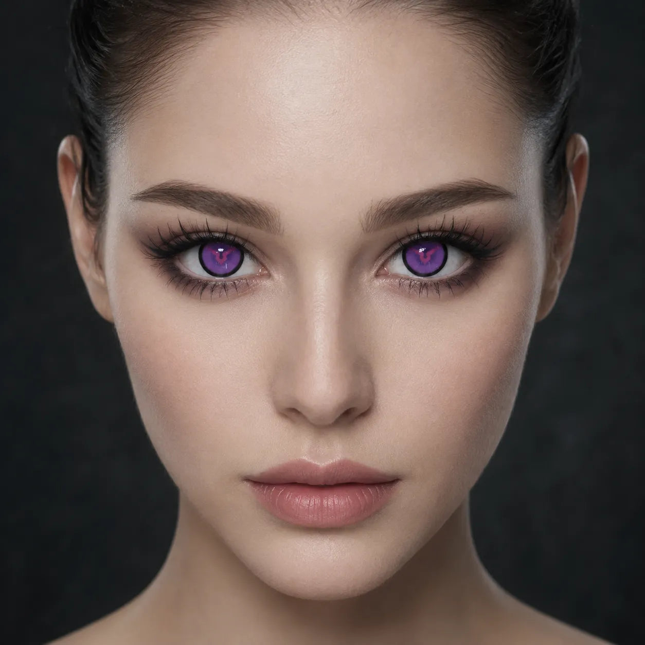 Lentille Halloween Rose et Violet Cool