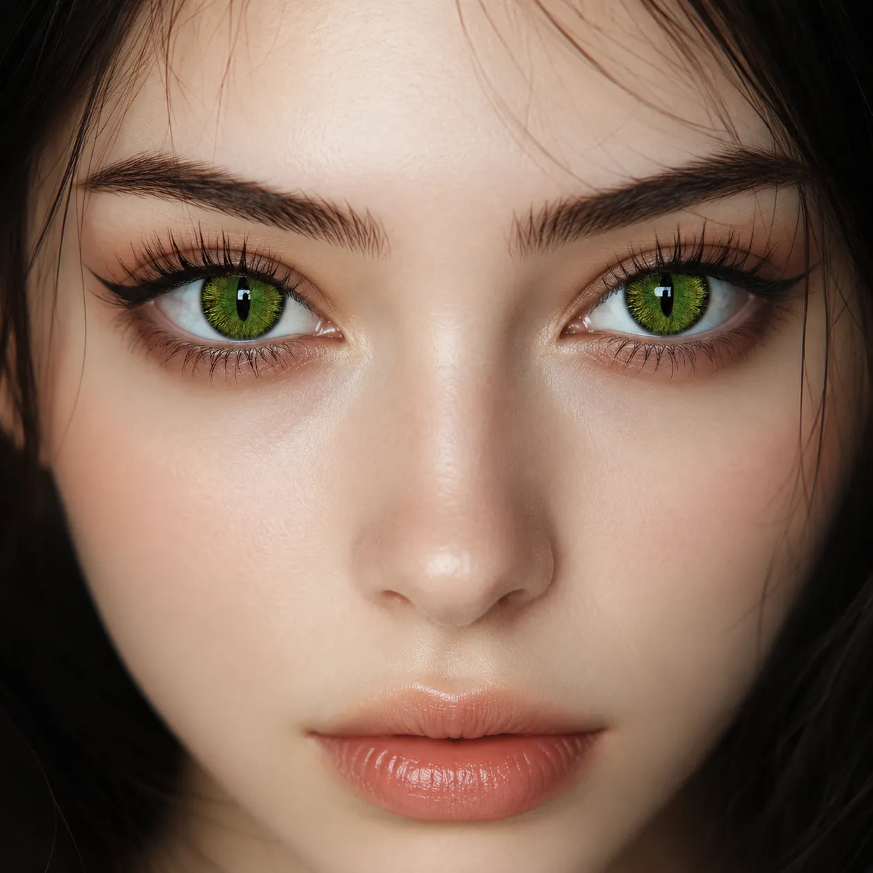 Lentilles Halloween Vertes original