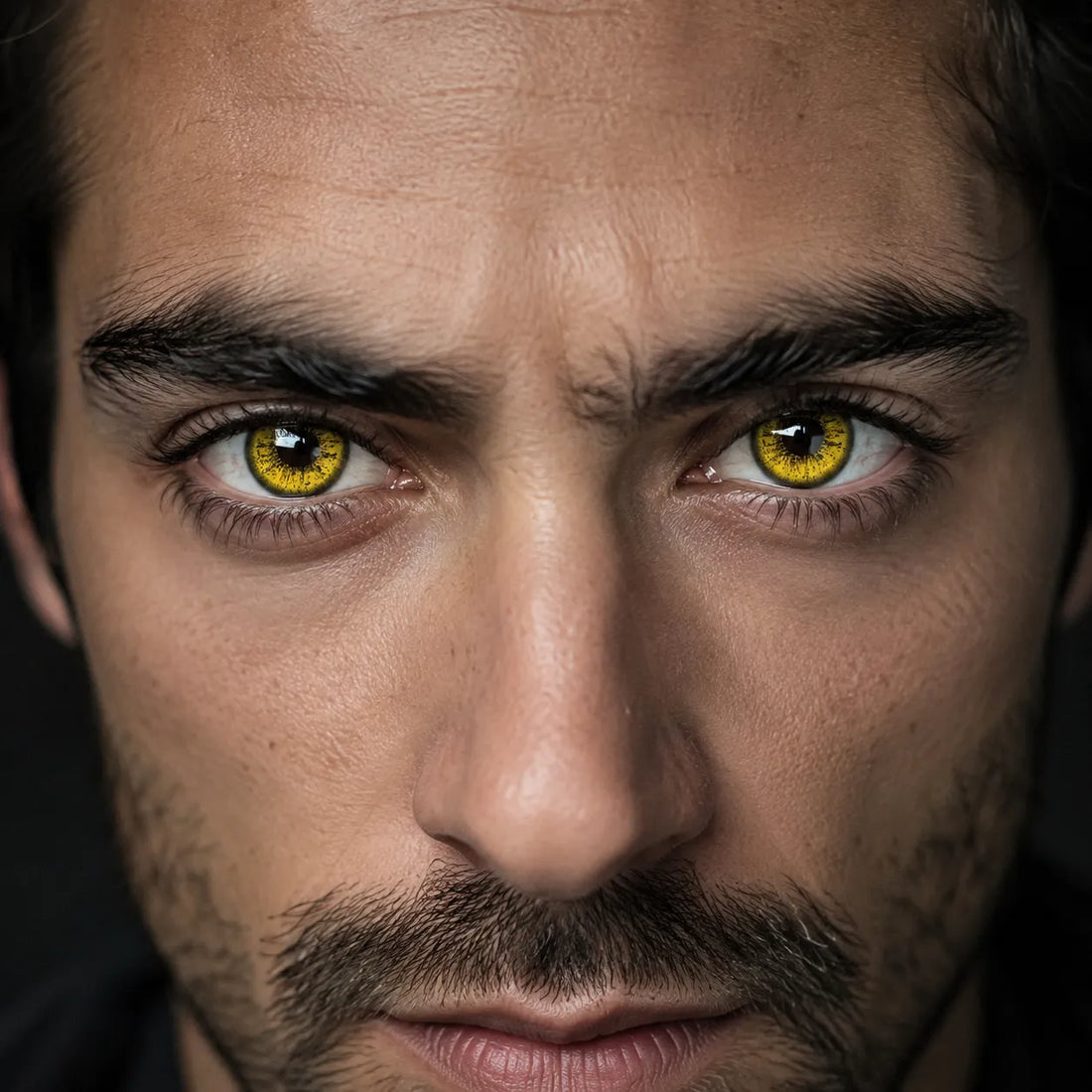 Lentilles Jaunes pour Halloween captivant