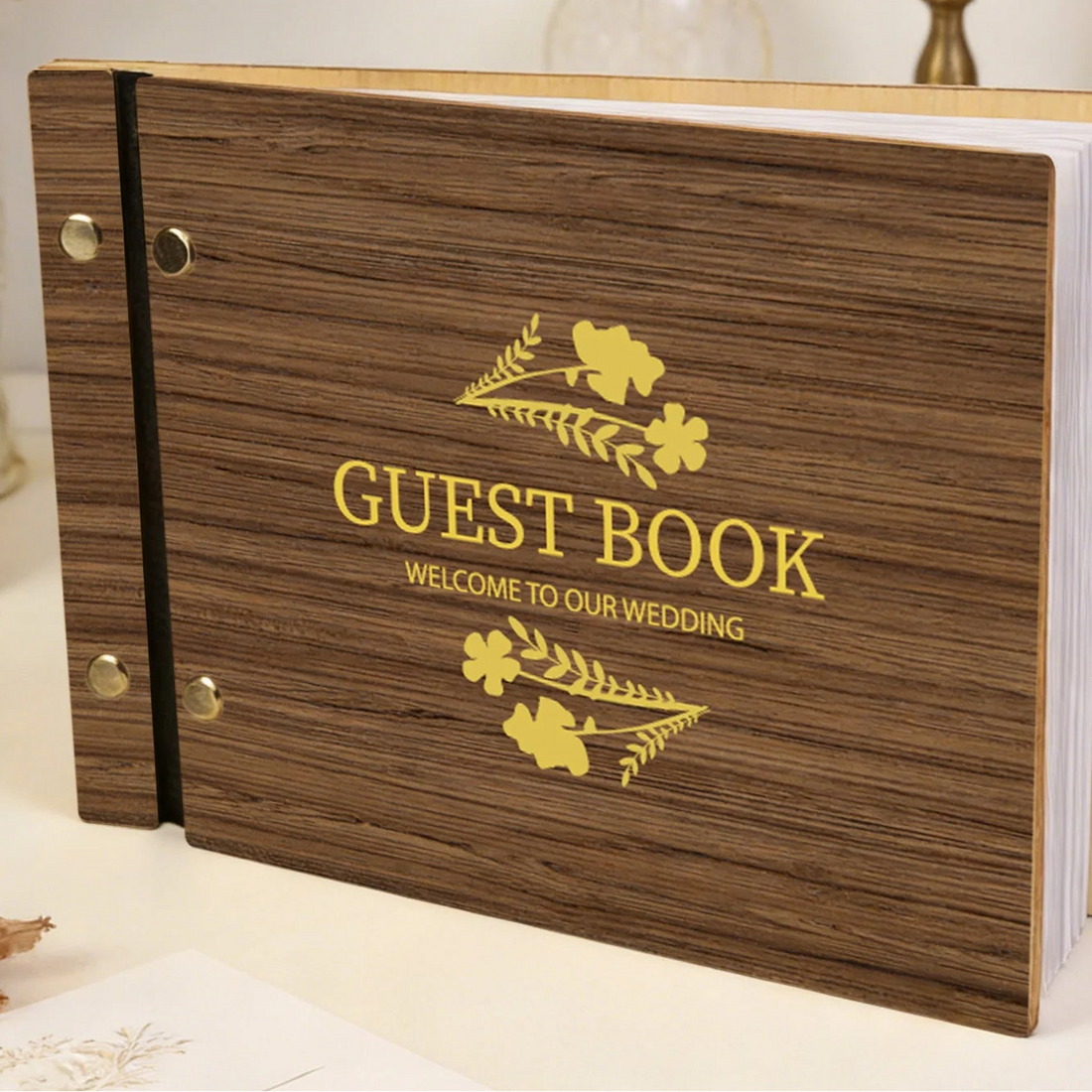 Livre d’Or Elégant Mariage Original