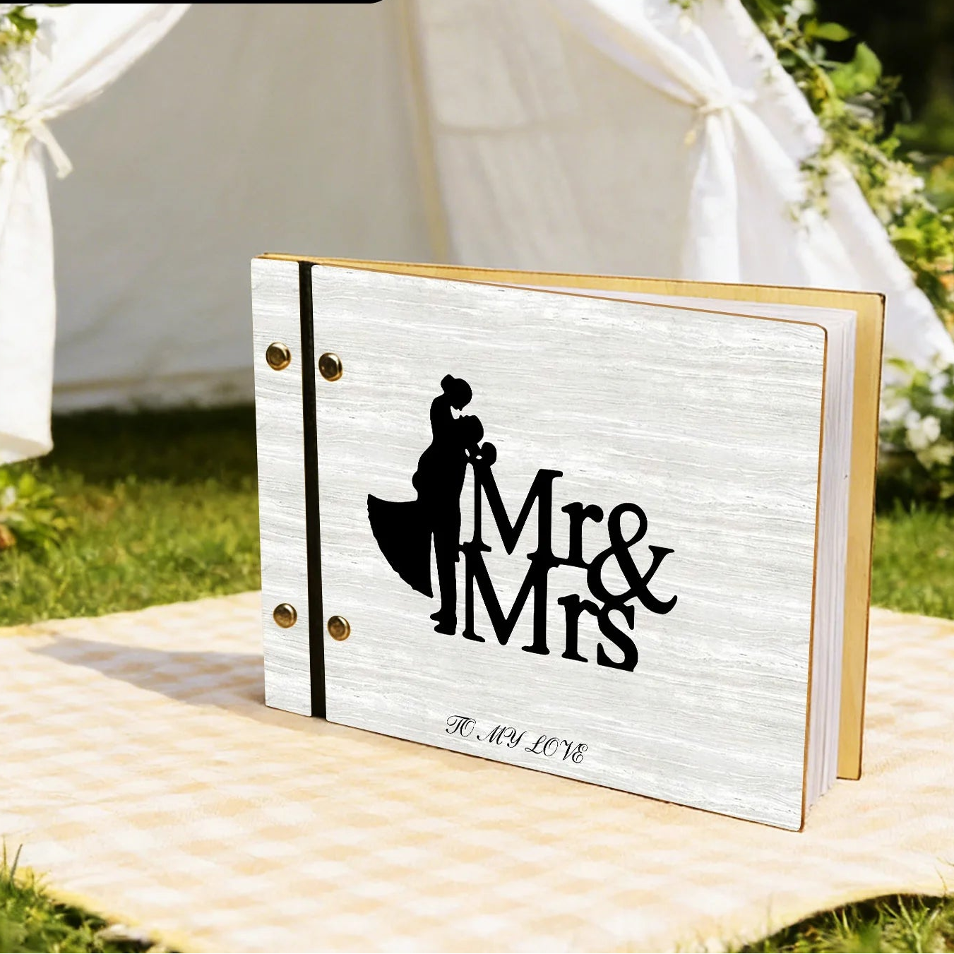 Livre d’Or Epuré Mariage Unique