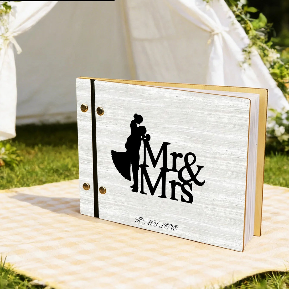 Livre d’Or Epuré Mariage Unique