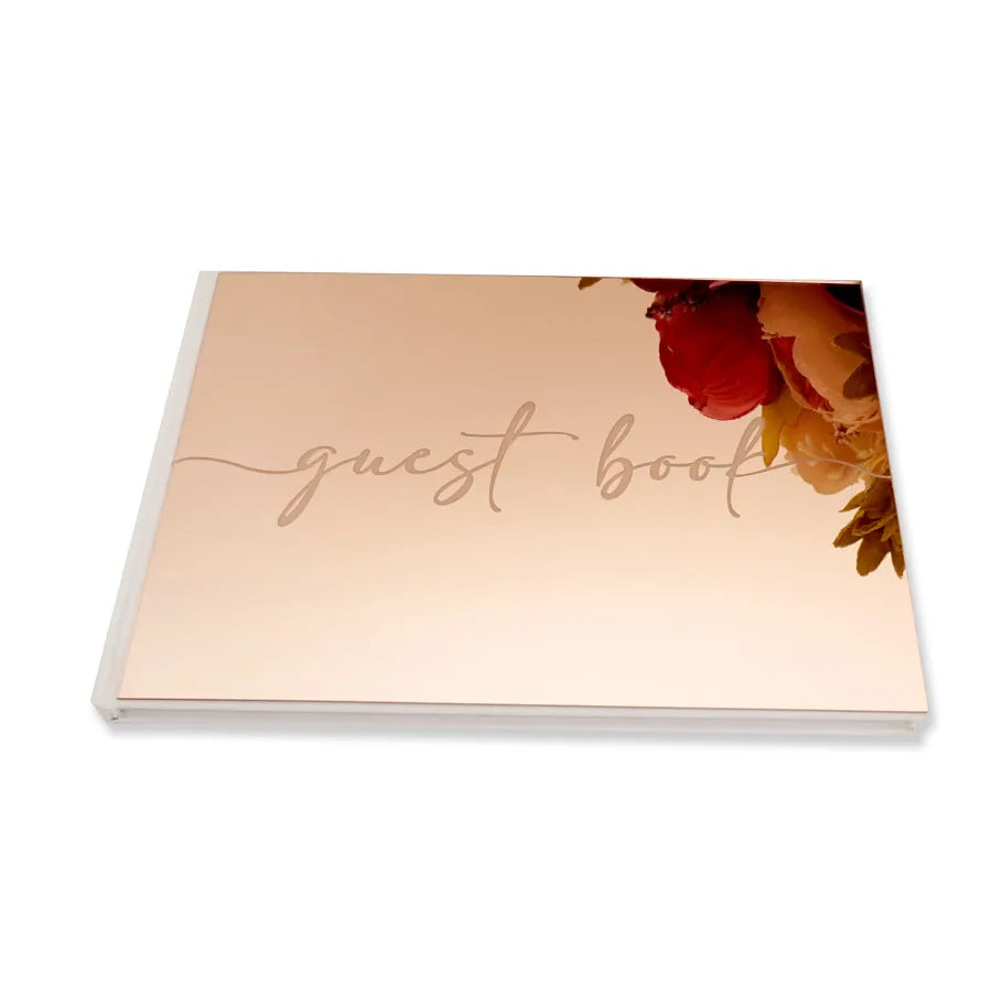 Livre d’Or en Acrylique Rose Gold Unique