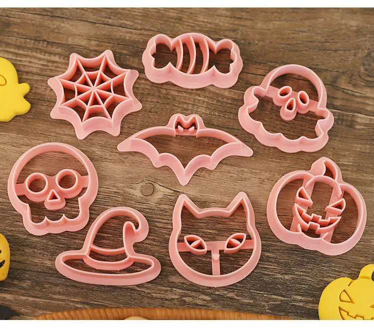 Lot d’Emporte-Pièces Pressable Halloween Durable