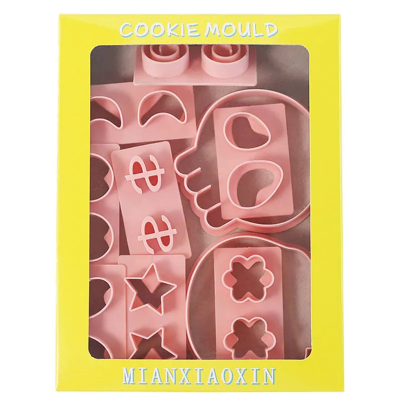 Lot de 10 Emporte-Pièces Crâne Halloween Chic