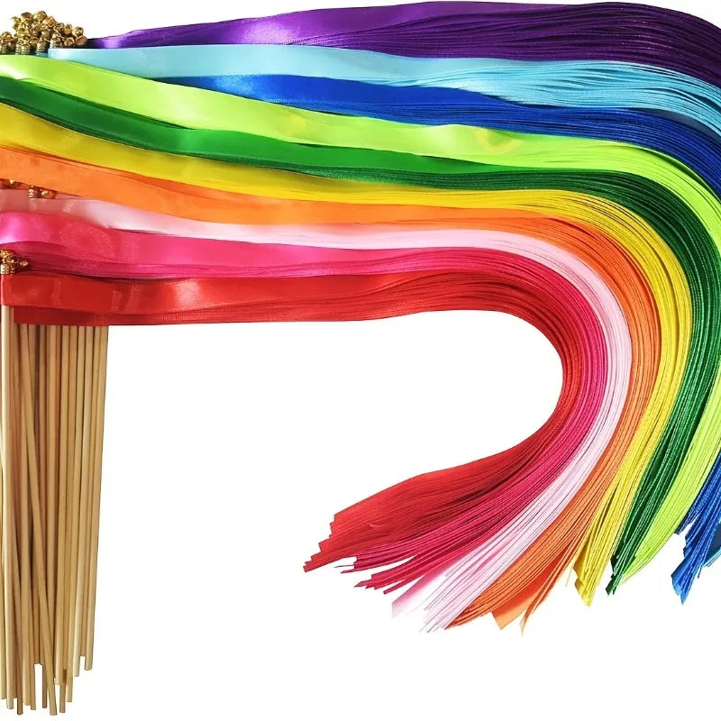 Lot de Baguettes De Rubans Mariage Multicolores