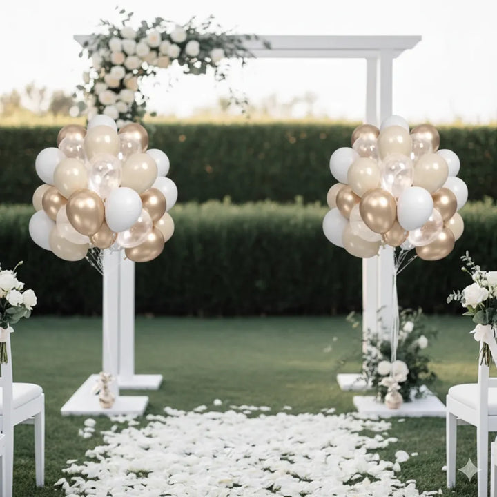 Lot de Ballons Champagne Mariage