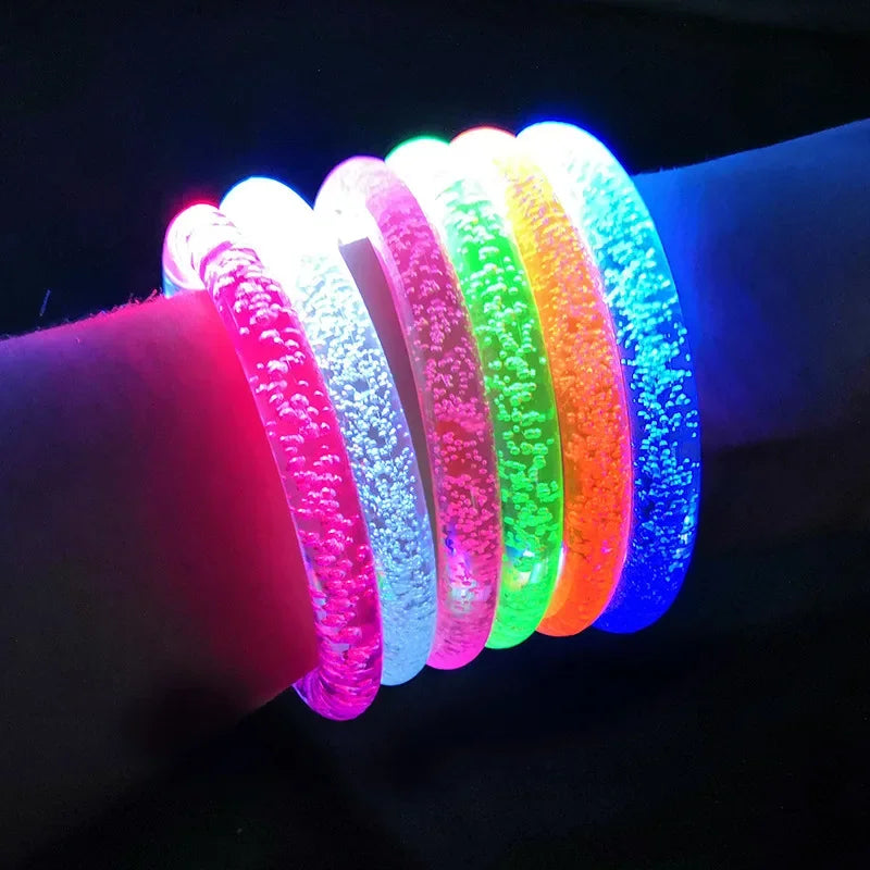 Lot de Bracelet Lumineux en Acrylique Moderne