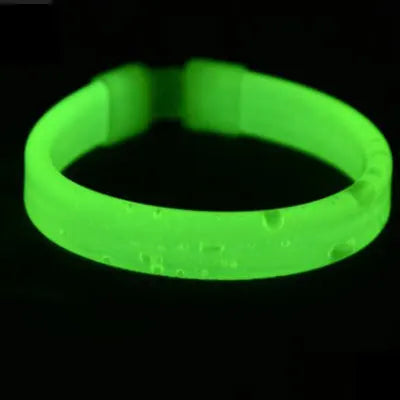 Lot de Bracelets Festifs Verts Lumineux Léger