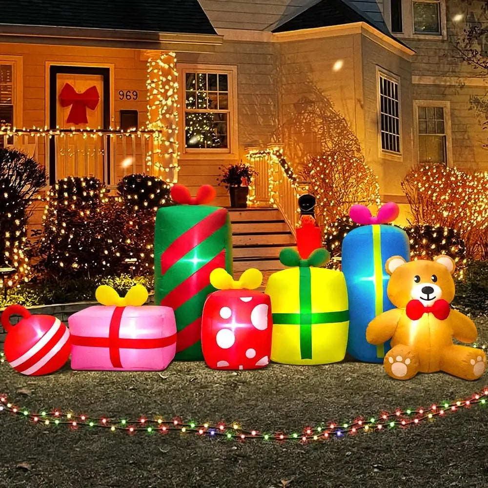 Lot de Cadeaux Gonflables Noël