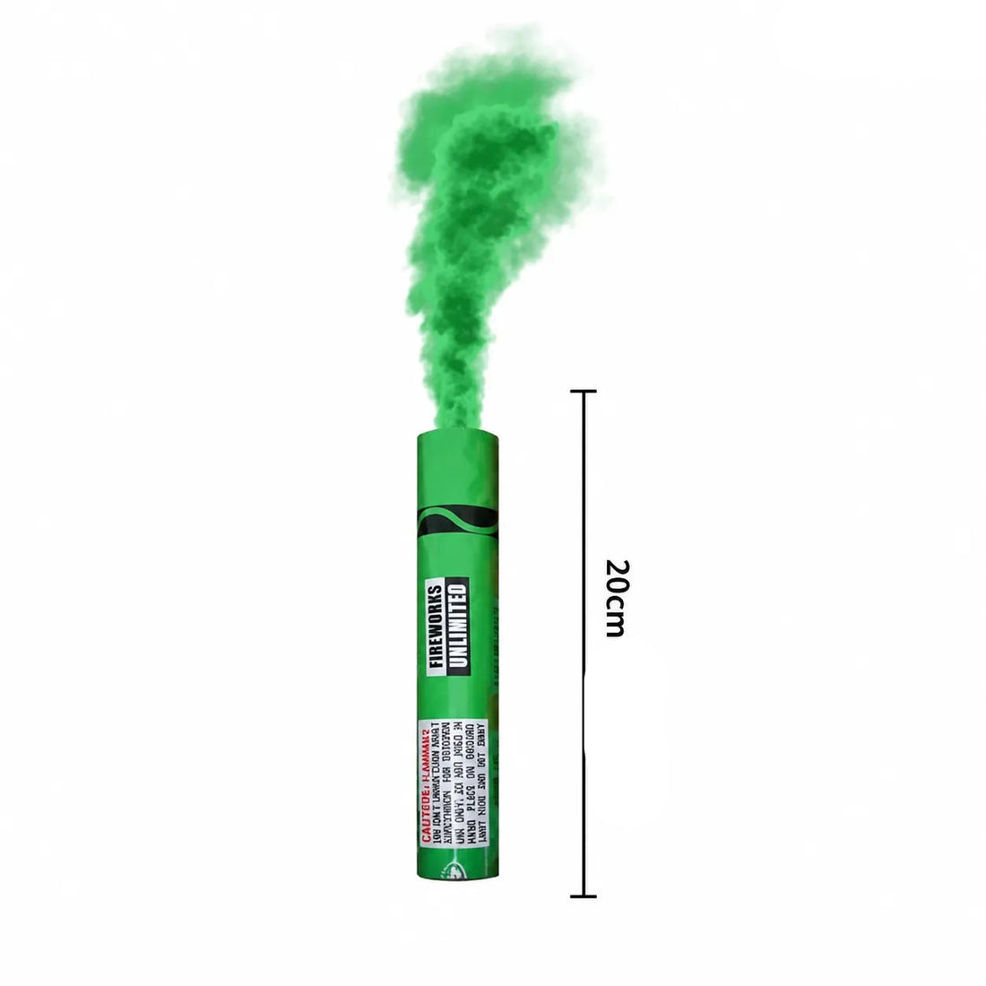 Lot de Fumigènes à Main Verts Unique
