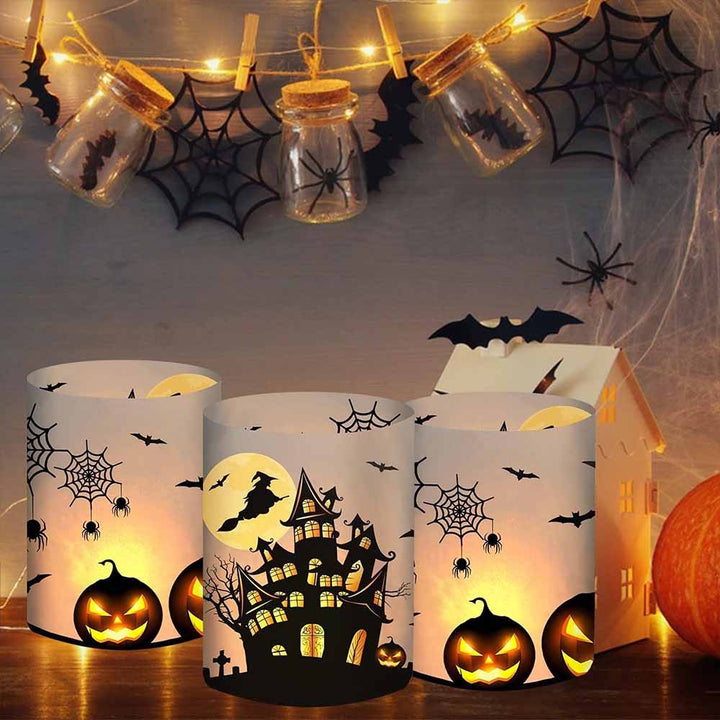 Lots de Petites Lanternes Halloween 
