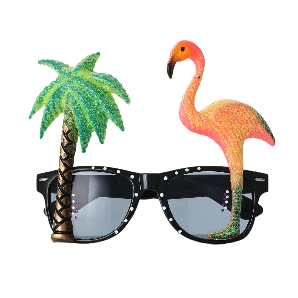 Lunettes Photo Hawaïennes Festive