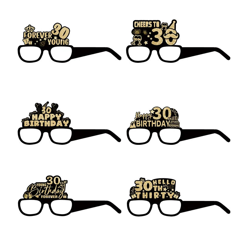 Lunettes Photobooth 30 Ans Unique