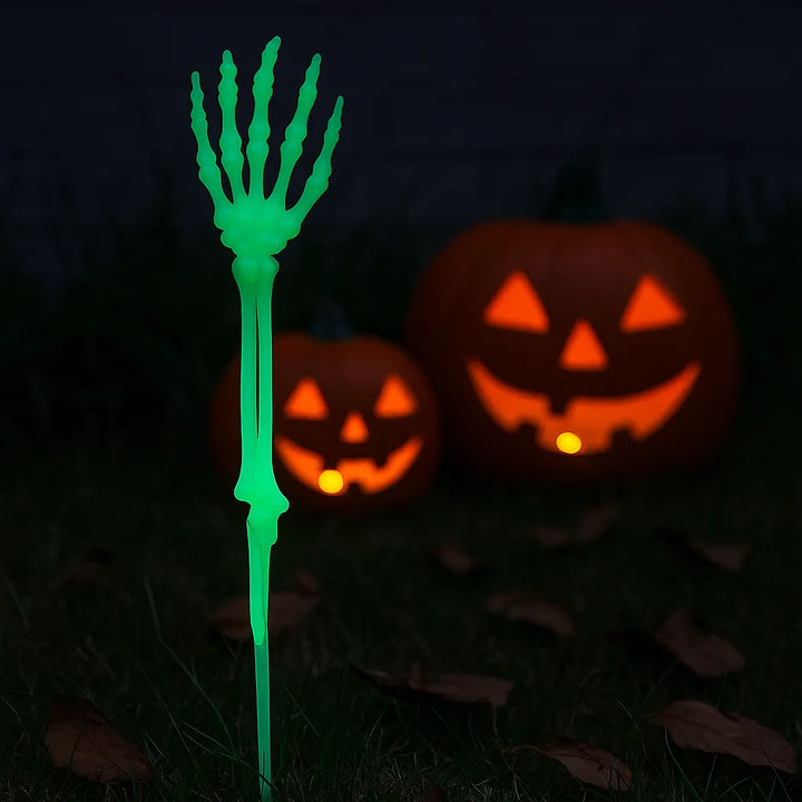 Main de Squelette Fluorescente