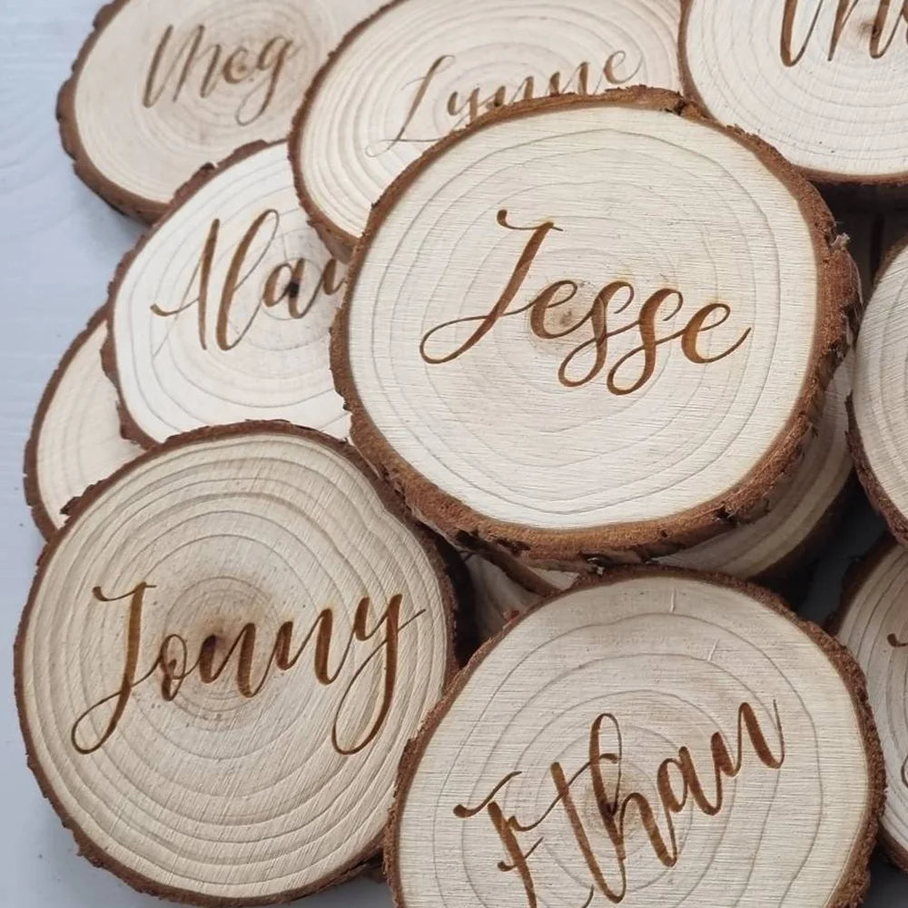 Marque Place Bois Mariage Originale