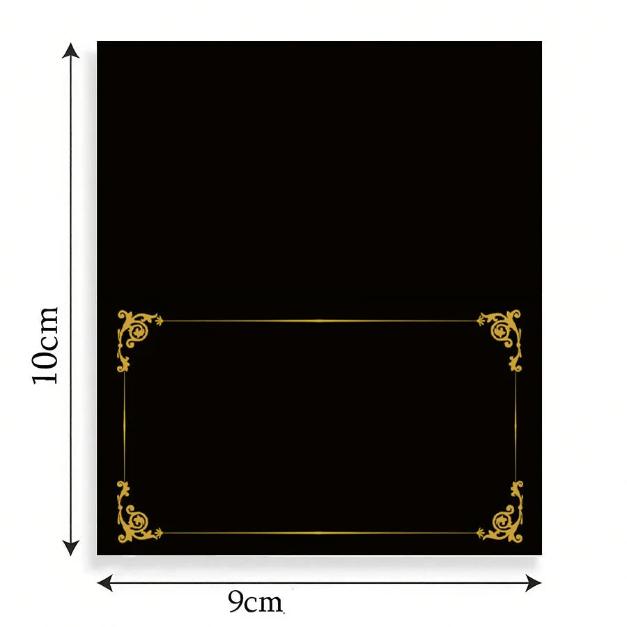 Marque Place Mariage Noir Plié Dimensions