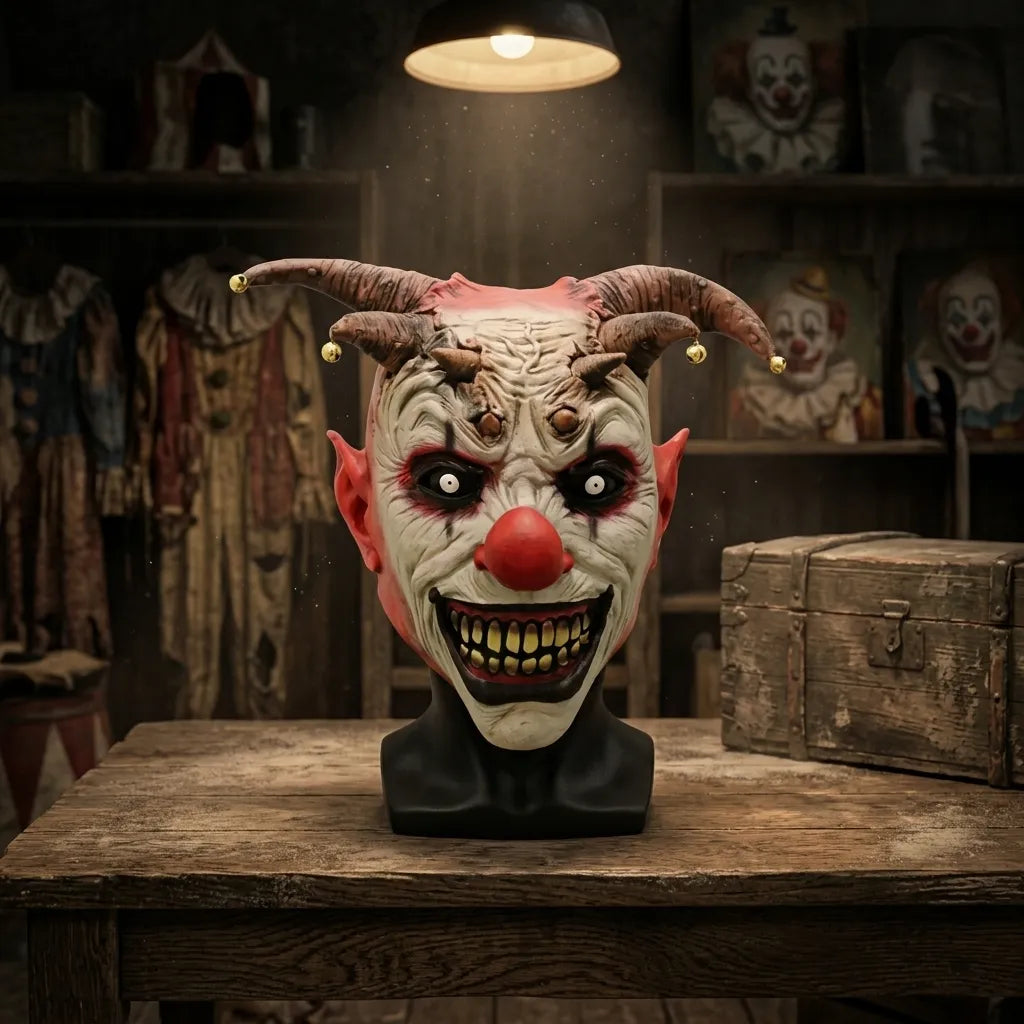 Masque Clown Diabolique Halloween Unique