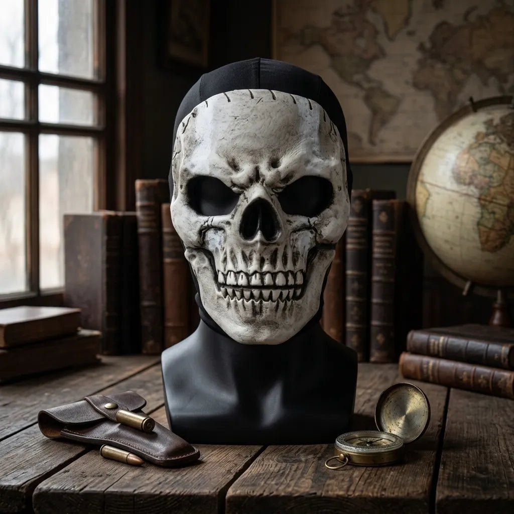 Masque Crâne Halloween Unique