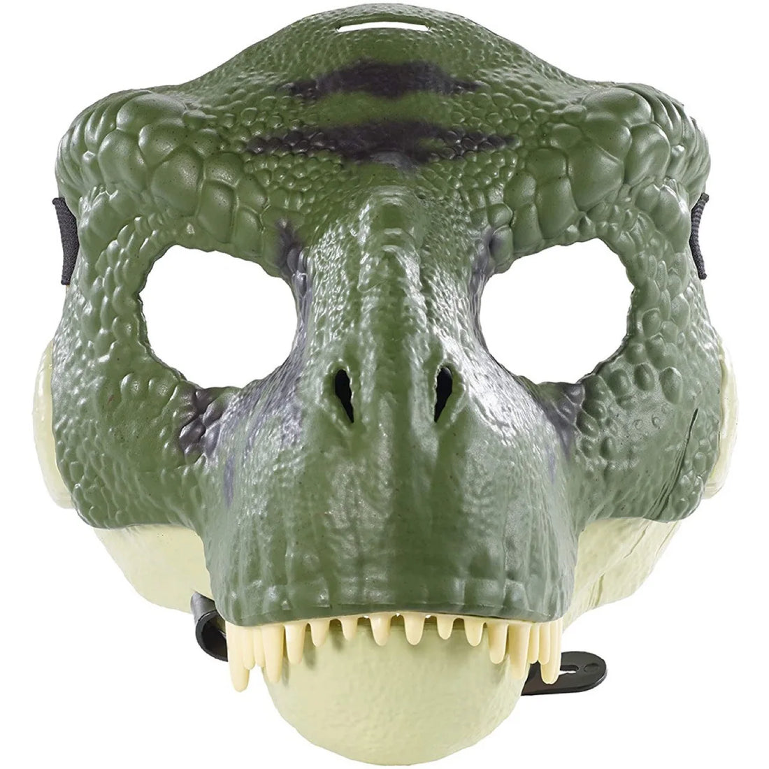 Masque Dinosaure Vert Stylé