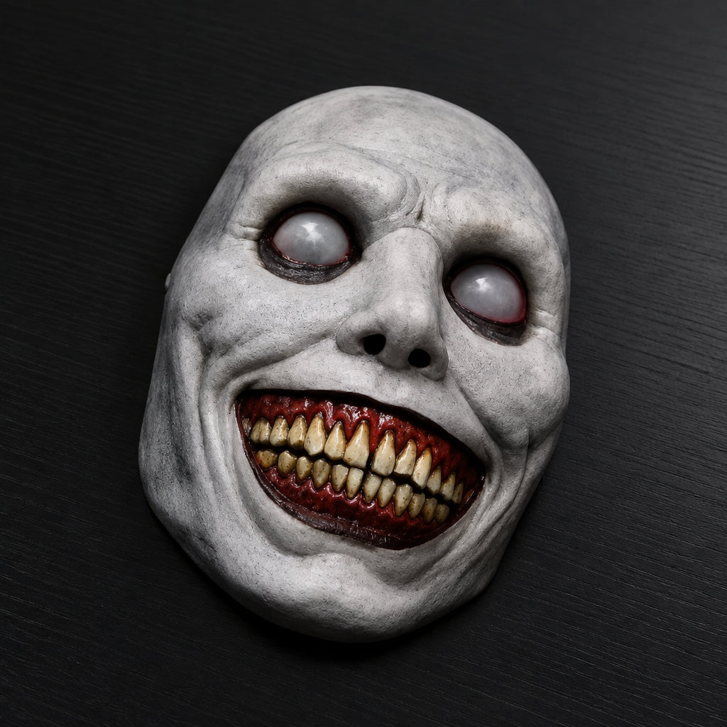 Masque Monstre Blanc stylé