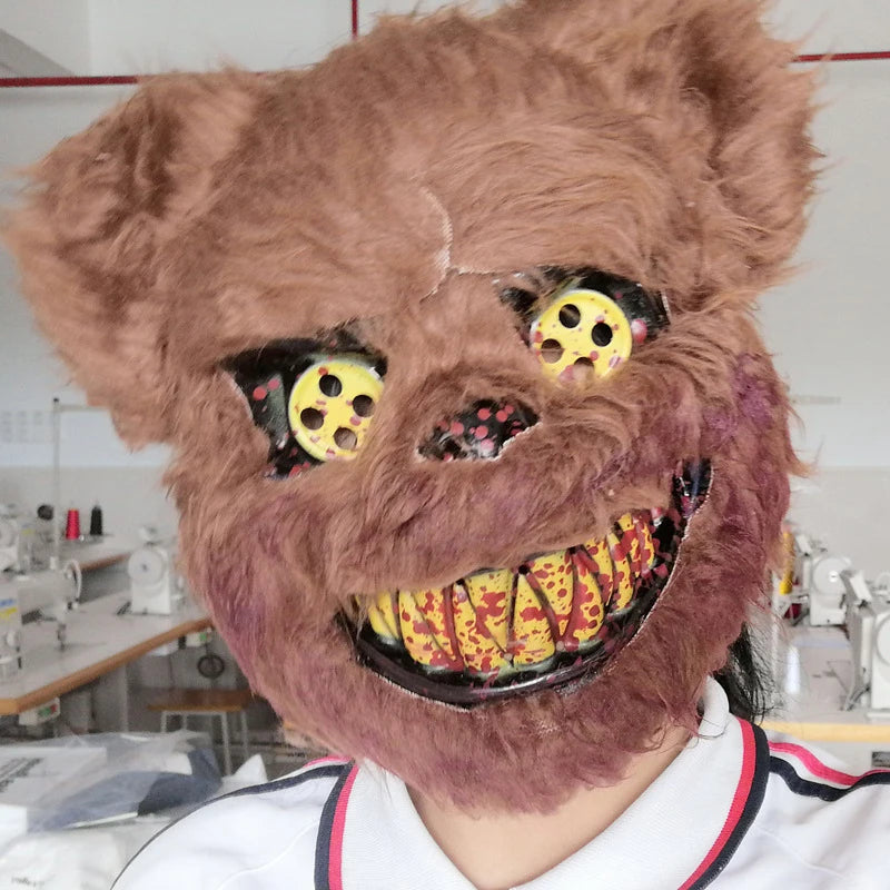 Masque Ours Brun Halloween Durable