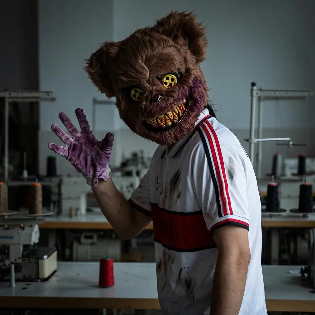 Masque Ours Brun Halloween effrayant